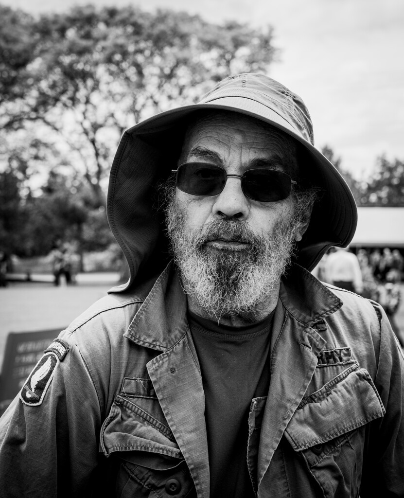 Stranger Photo - Hank a Vietnam Veteran  by myhrhelper