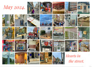 1st Jun 2024 - Hearts in the street theme. 