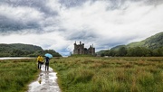 5th Jun 2024 - A wet walk to Kilchurn Castle.