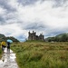 A wet walk to Kilchurn Castle.