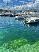 4th Jun 2024 - Transparency of lake Léman. 