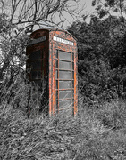 16th Aug 2023 - Lovington Phone Box Mono