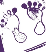 6th Jun 2024 - Goofy Footprints 