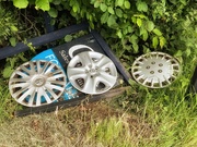 3rd Jun 2024 - Hubcaps at the side of the road 