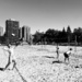 Downtown beach volleyball