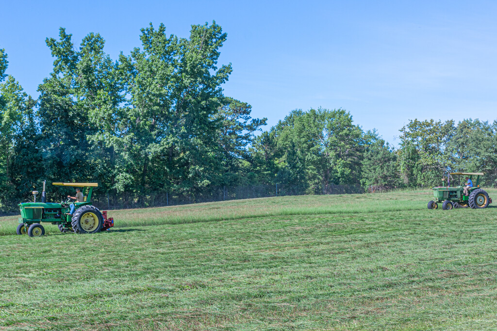 First hay cutting! by thewatersphotos