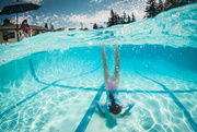 9th Jun 2024 - Hand Stands in the Pool