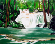 11th Jun 2024 - Waterfall (painting)