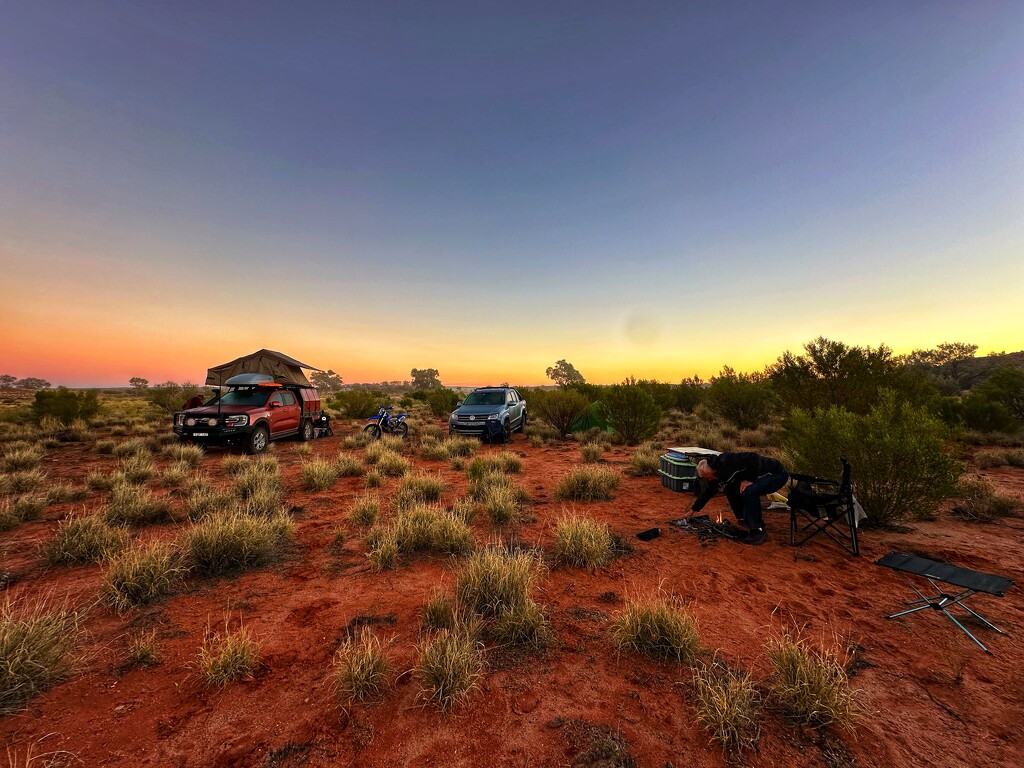 Desert camping ; Finke by pusspup