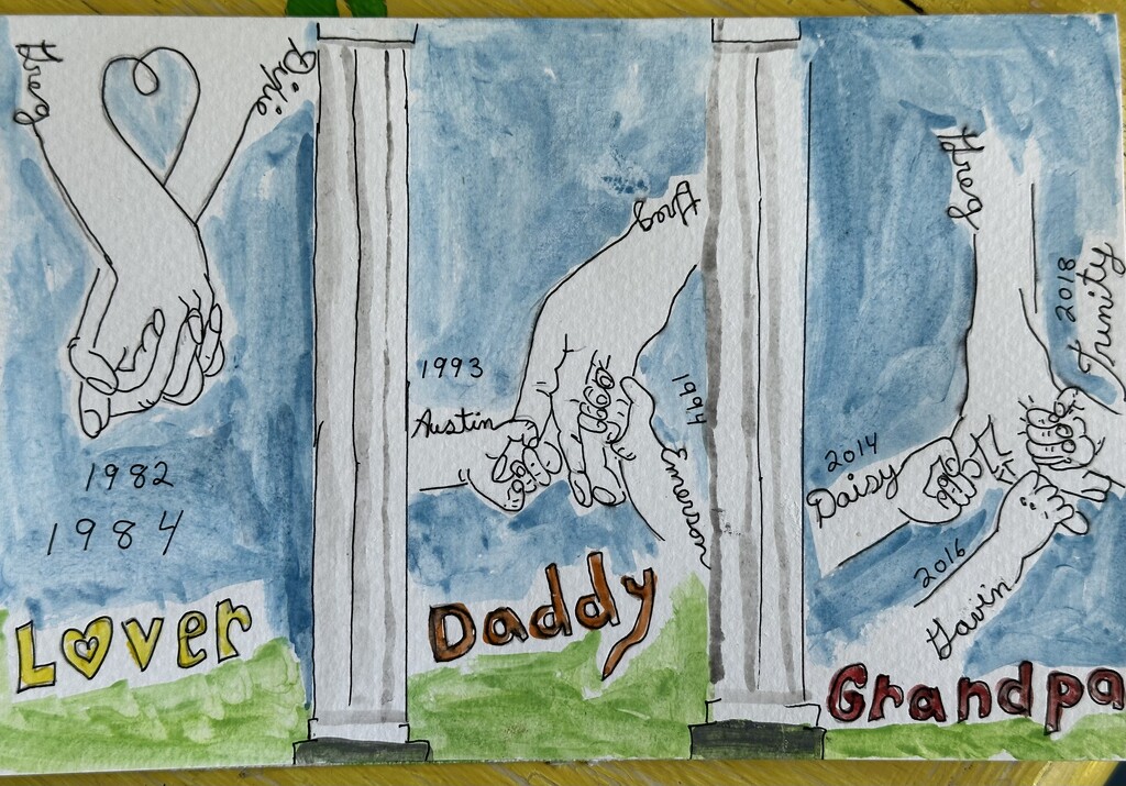 Fathers Day Card by pandorasecho