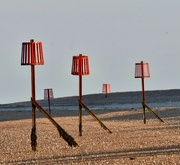 13th Jun 2024 - Navigation markers at low tide.