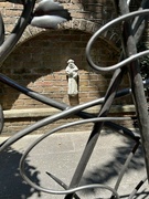 13th Jun 2024 - Pilgrim behind ornate gate