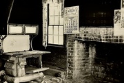 11th Jun 2024 - Kitchen in an abandoned house in the central South Carolina countryside, 1974