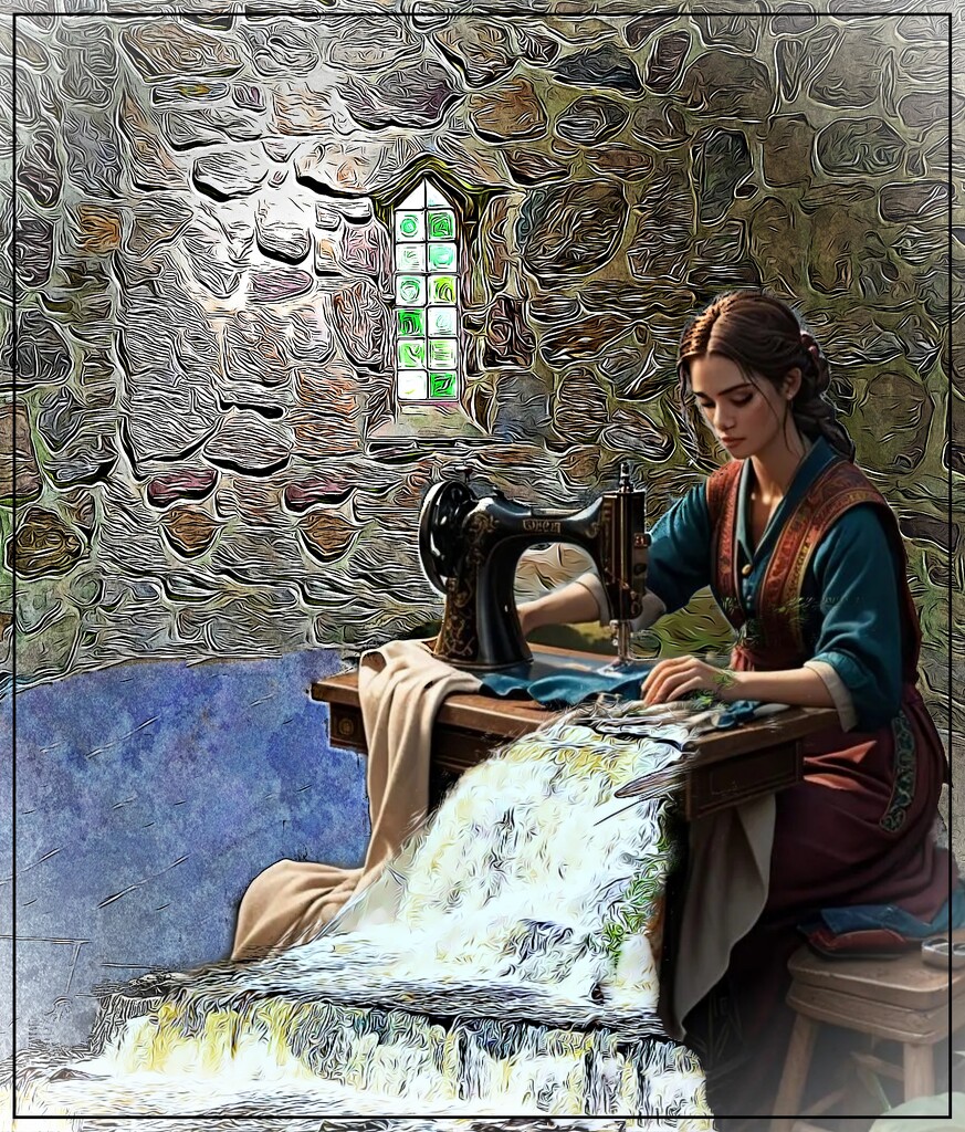 The Seamstress by olivetreeann