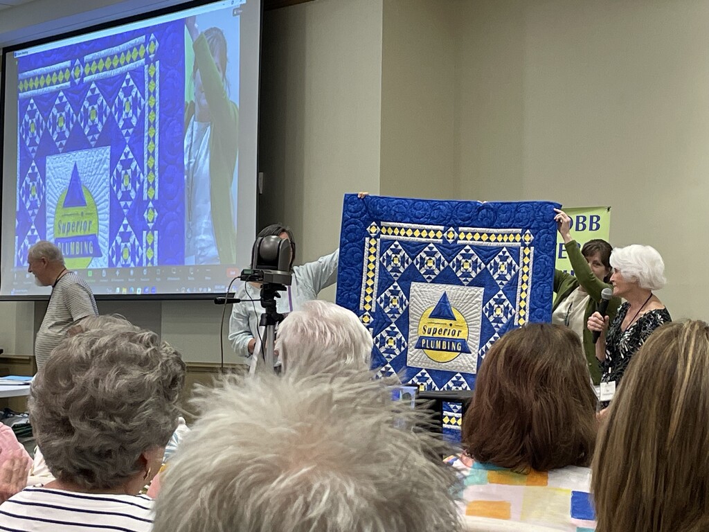 Her son is a big quilt show sponsor by margonaut