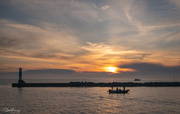 3rd Jun 2024 - Sunset on Muskegon Lake, Michigan 