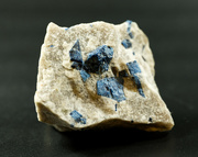 14th Jun 2024 - Lazulite in matrix crystals