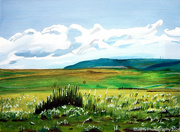 15th Jun 2024 - Countryside (painting)