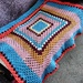 My crocheted Granny blanket. 