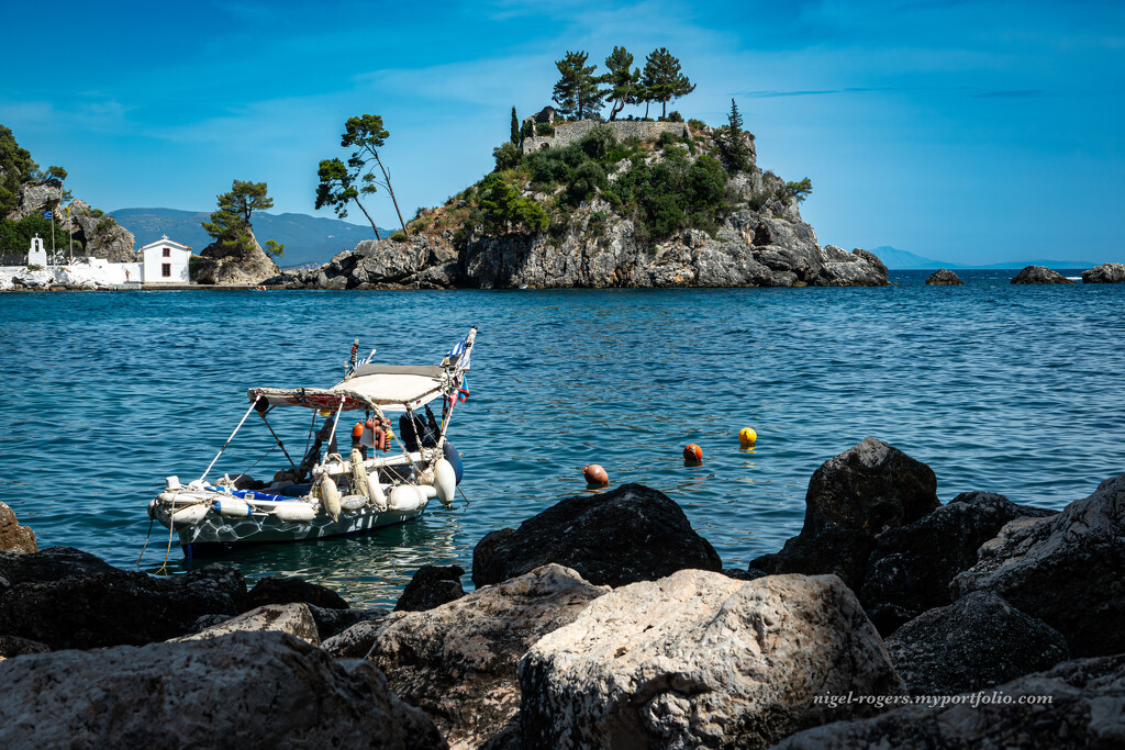 Waiting for the ferry in Parga by nigelrogers