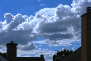 16th Jun 2024 - All day the clouds have been white and fluffy...