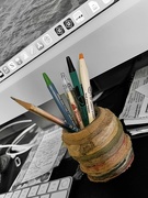 16th Jun 2024 - pen holder nostalgia