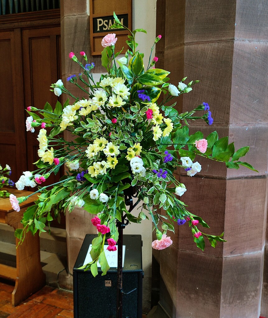 Church Flowers  by countrylassie