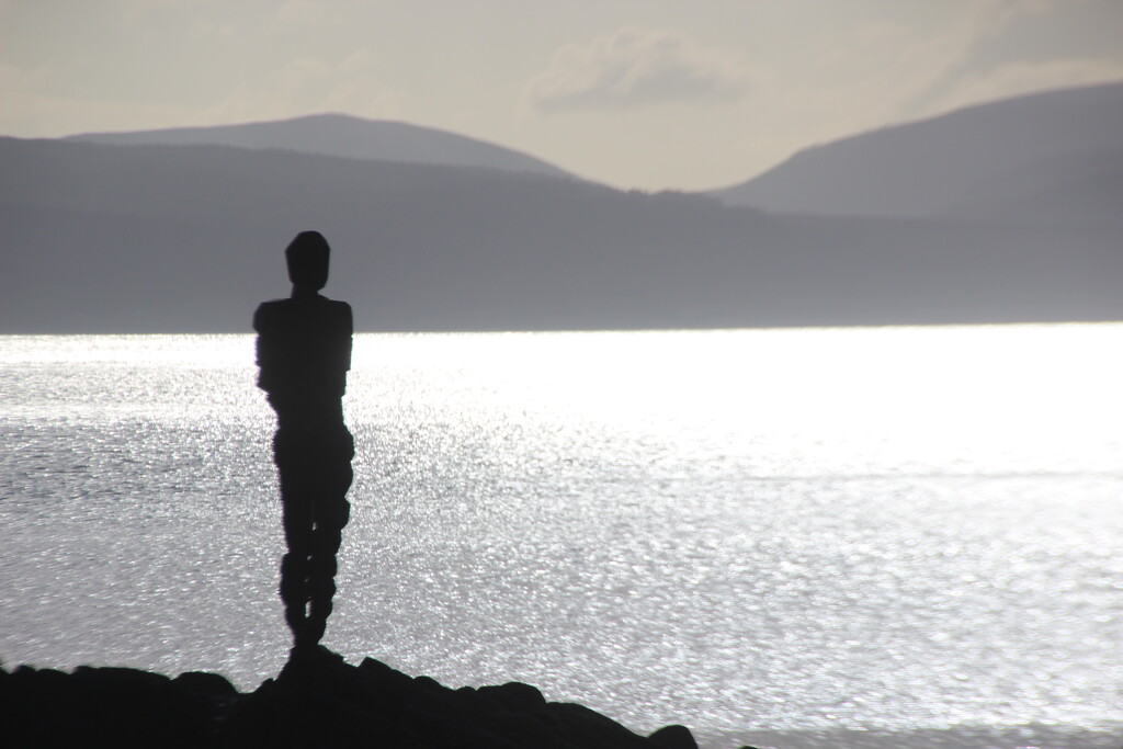 Anthony Gormley's Warrior by mariadarby