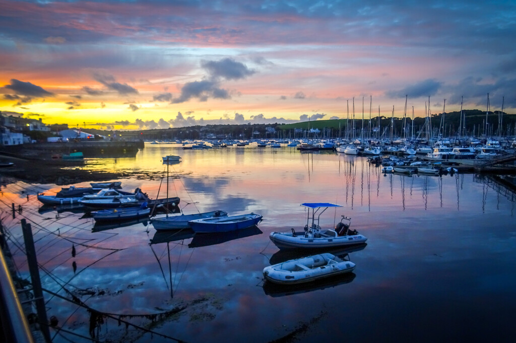 Falmouth Sunset by swillinbillyflynn