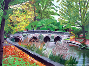 21st Jun 2024 - Water under the bridge (painting)