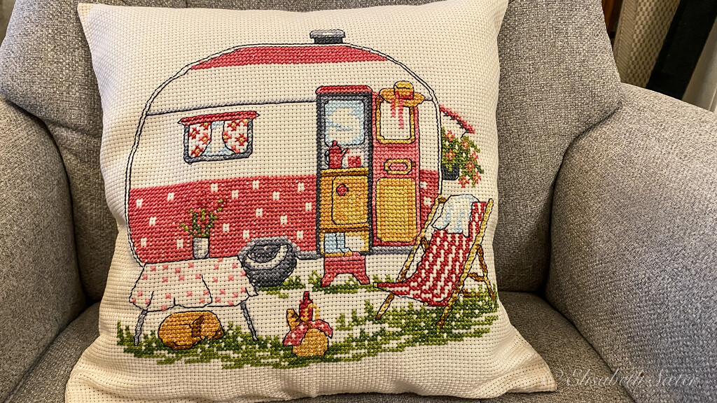 Camping Pillow by elisasaeter