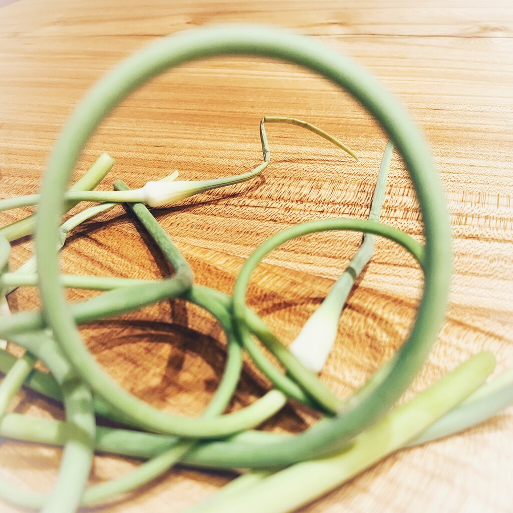Garlic Scapes Sur Isle  by jakb