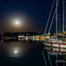 Full moon over Gaios harbour