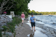 18th Jun 2024 - Walking her dog