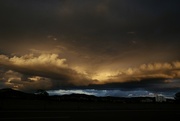 22nd Jun 2024 - Sunset clouds clash, horizon waits quietly