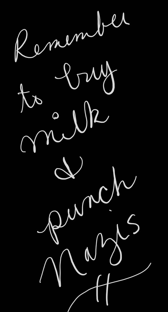 Learning how to scribble on my turned-off phone by peachfront