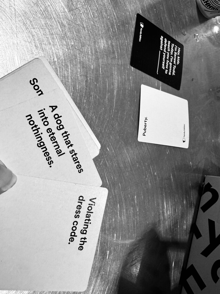 Cards against humanity, family edition  by blackmutts