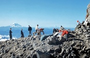 24th Jun 2024 - Mount Adams and Mount Hood from Camp Muir