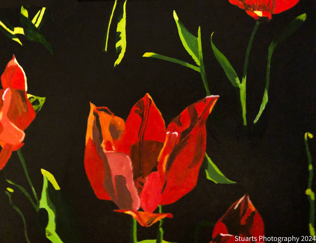 Tulips (painting) by stuart46