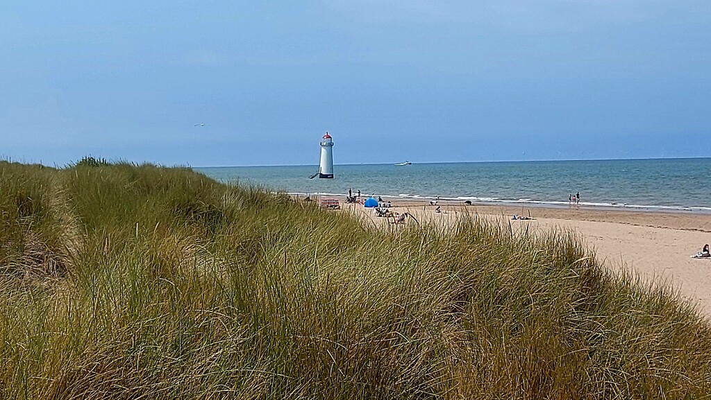 Talacre Beach and Lighthouse  by antmcg69