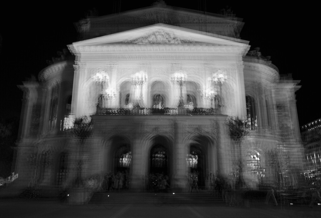 Ghostly Grandeur of the Alte Oper by vincent24