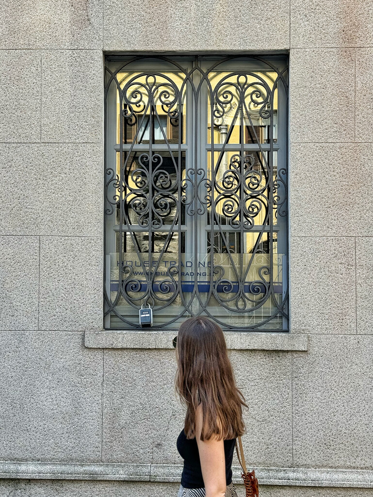 Léa and the hearts window.  by cocobella