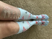 26th Jun 2024 - My nature themed compression socks 