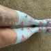 My nature themed compression socks  by mltrotter