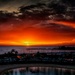 Waikiki setting sun...