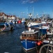 A busy harbour at Pittenweem.
