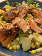 26th Jun 2024 - salmon nicoise salad