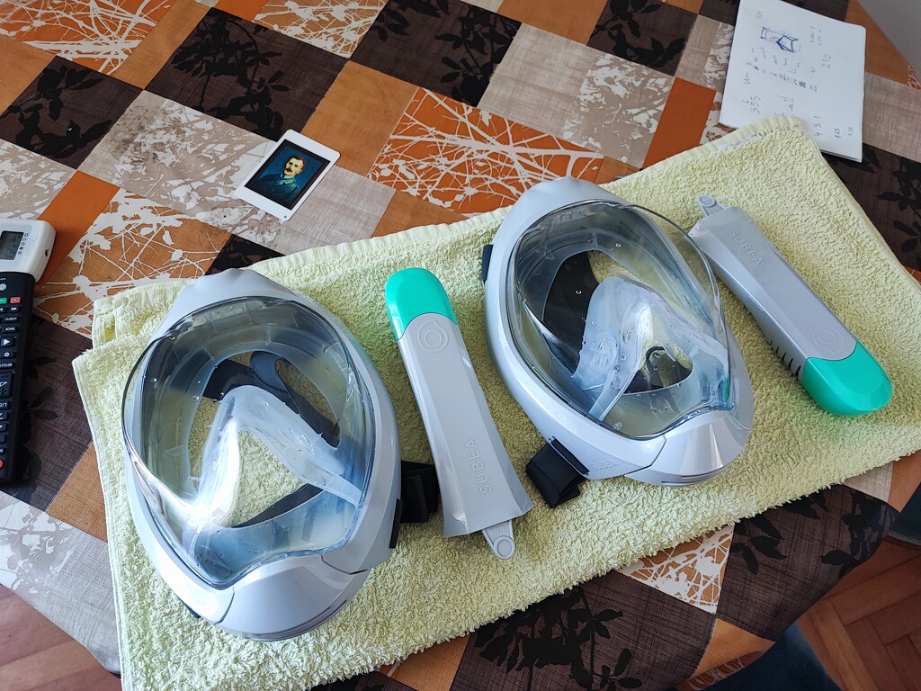 New diving mask by nami