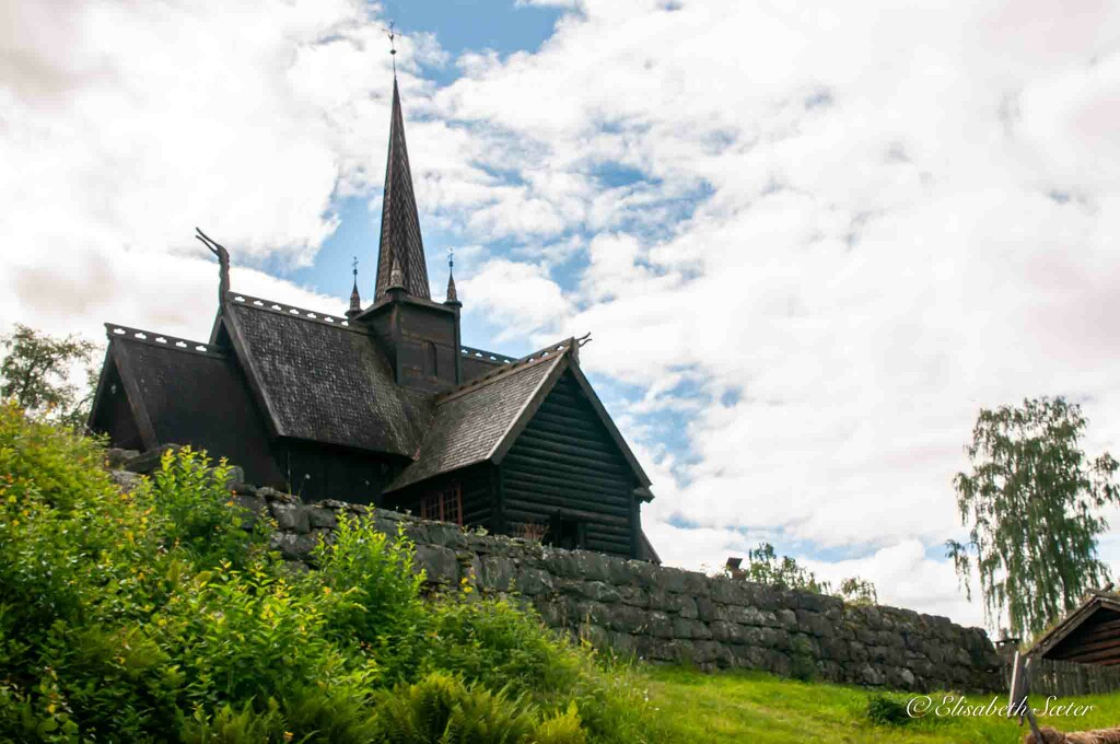 Garmo stave church by elisasaeter