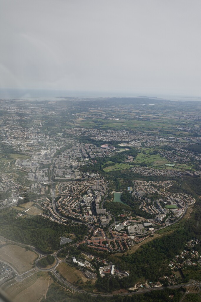 Aerial View of Montpellier by vincent24